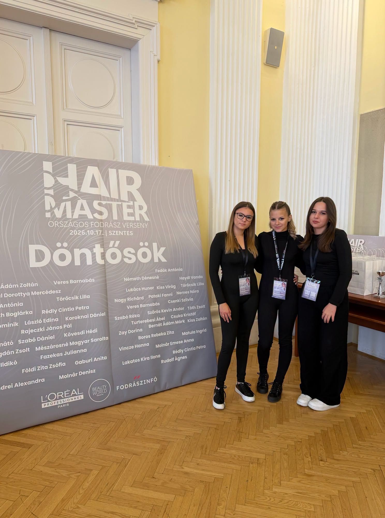 II. helyezést értek el a Bornemissza fodrásztanulói a Hair Master versenyen!
