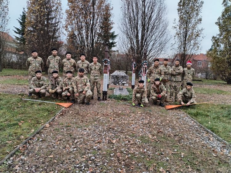 Emlékpark és a kadétok!