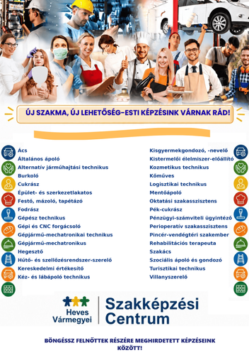 Új szakma, új lehetőség