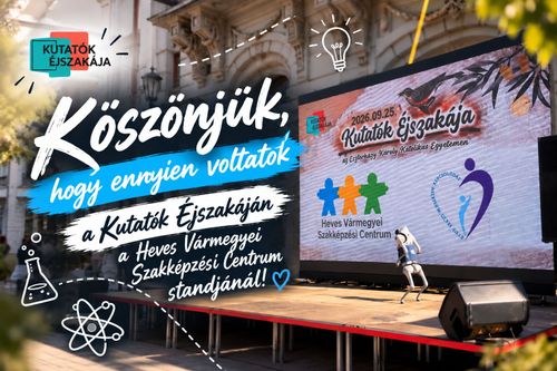 Kutatók Éjszakája 2026