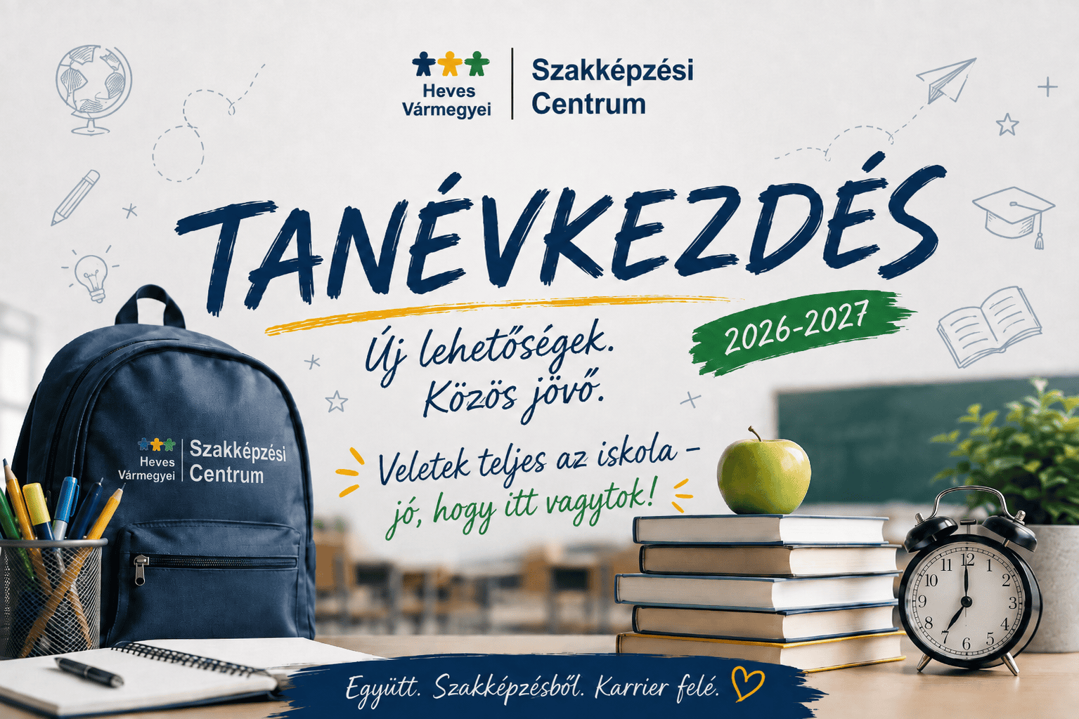 Újra megteltek élettel az iskolák, és a nyári szünet után ismét együtt vannak a diákok és az oktatók